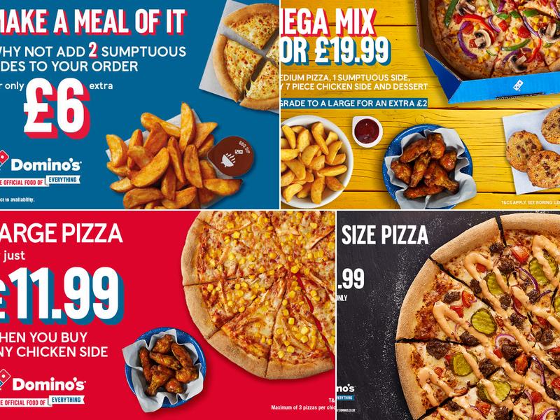 Domino's Pizza - Milton Keynes - Oxley Park Menu