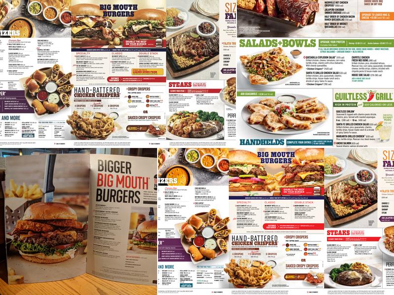 Chili's Grill & Bar Menu