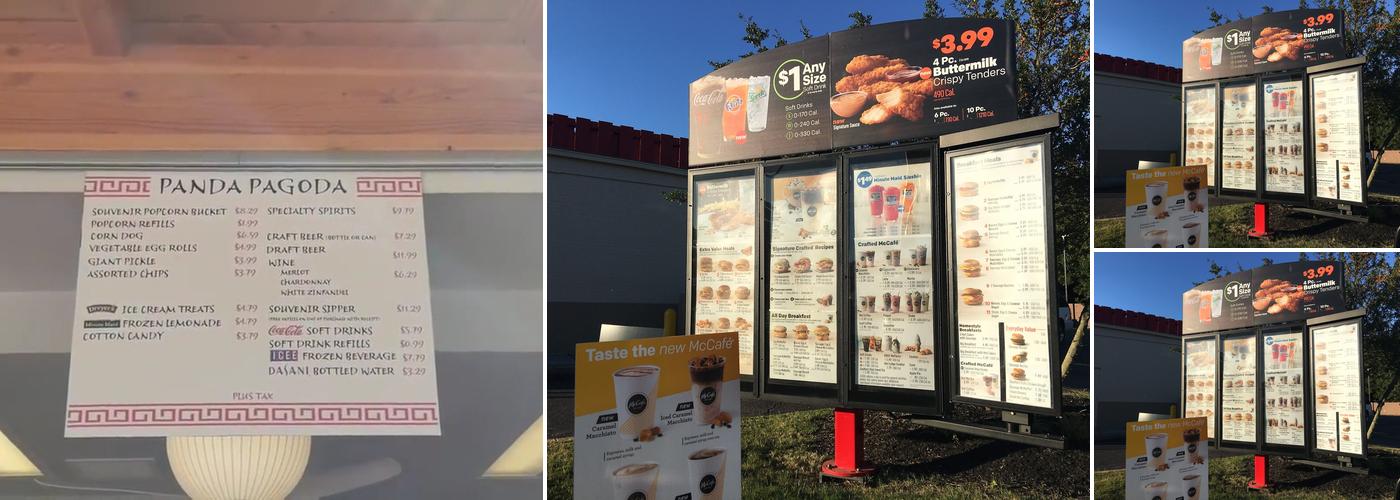 McDonald's Menu