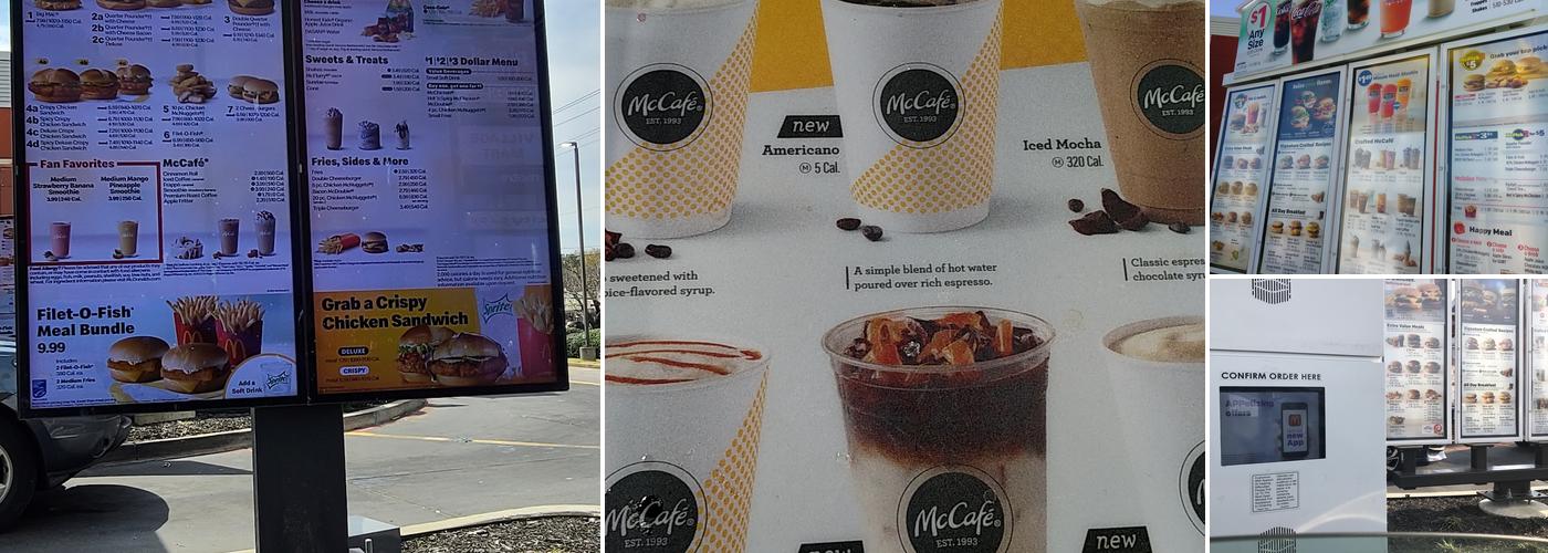 McDonald's Menu