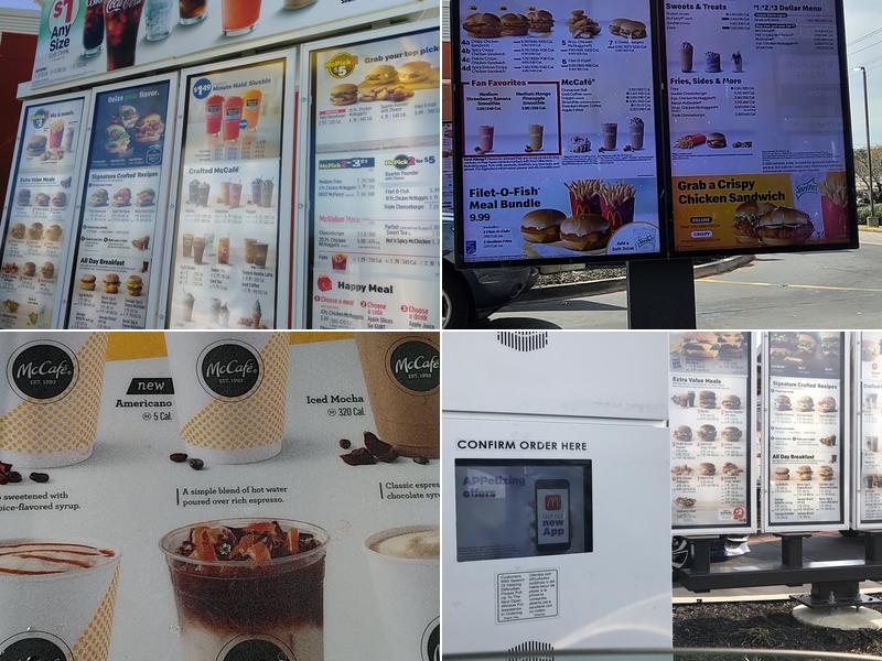 McDonald's Menu