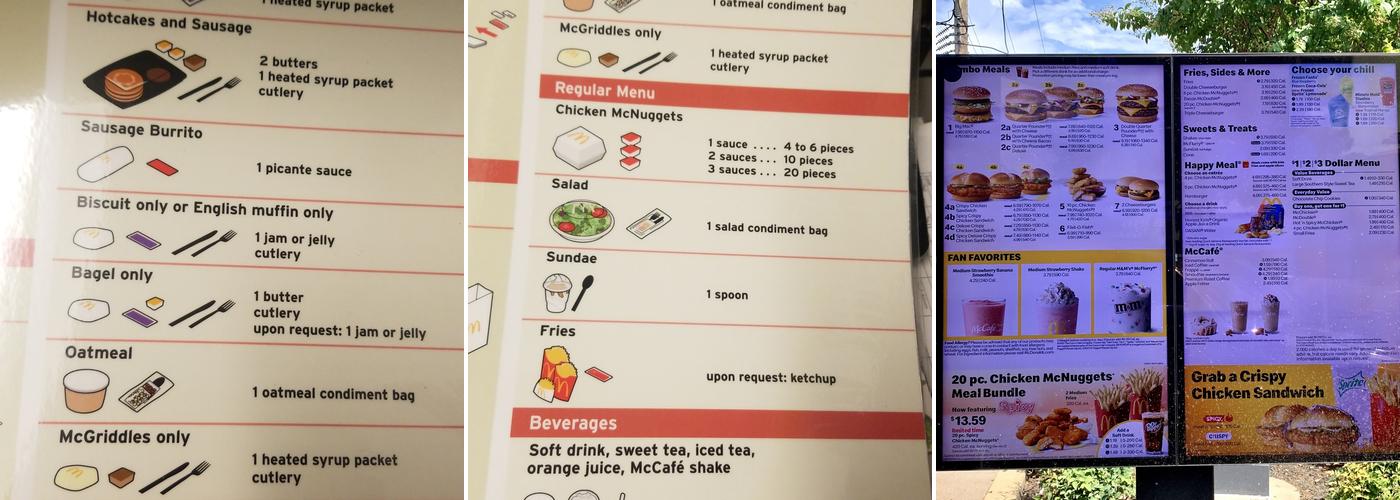 McDonald's Menu