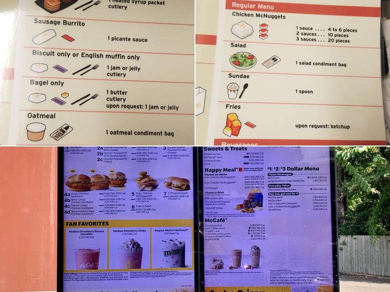 McDonald's Menu