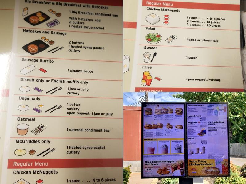 McDonald's Menu