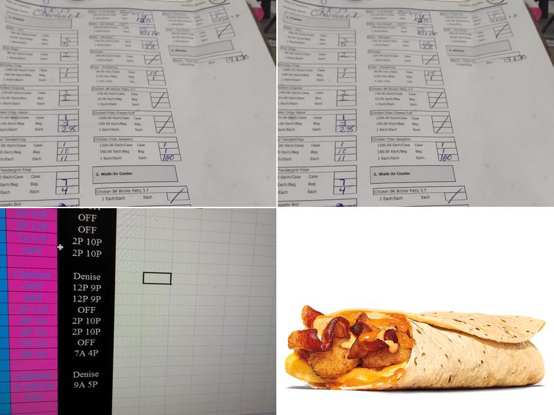 Burger King Menu