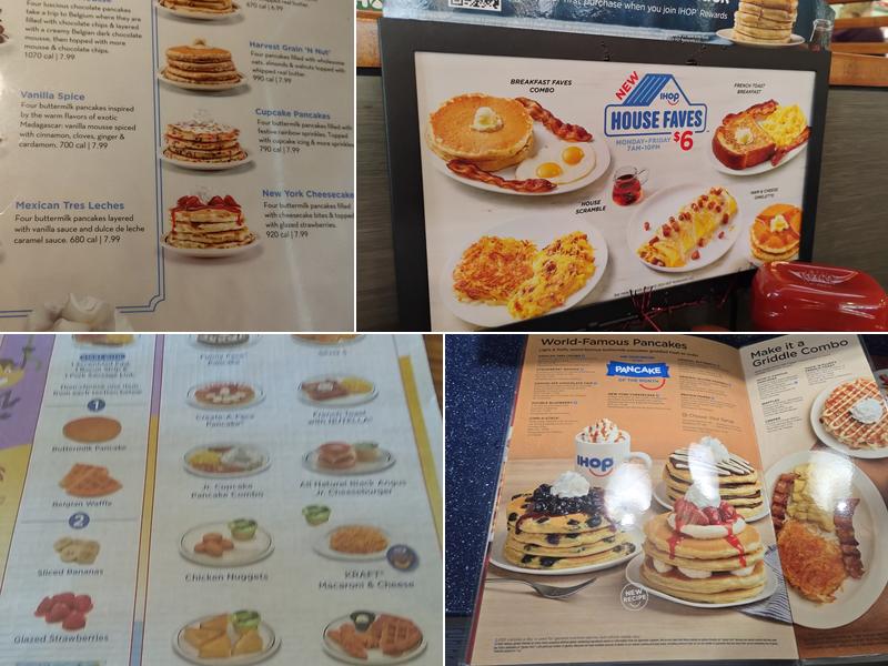 IHOP Menu
