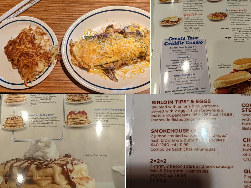 IHOP Menu
