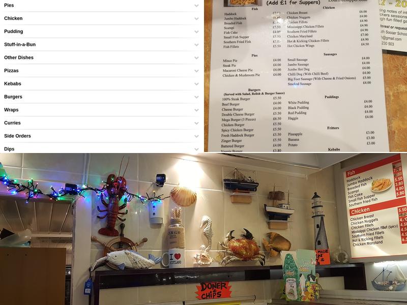 Lournie Chipper Menu