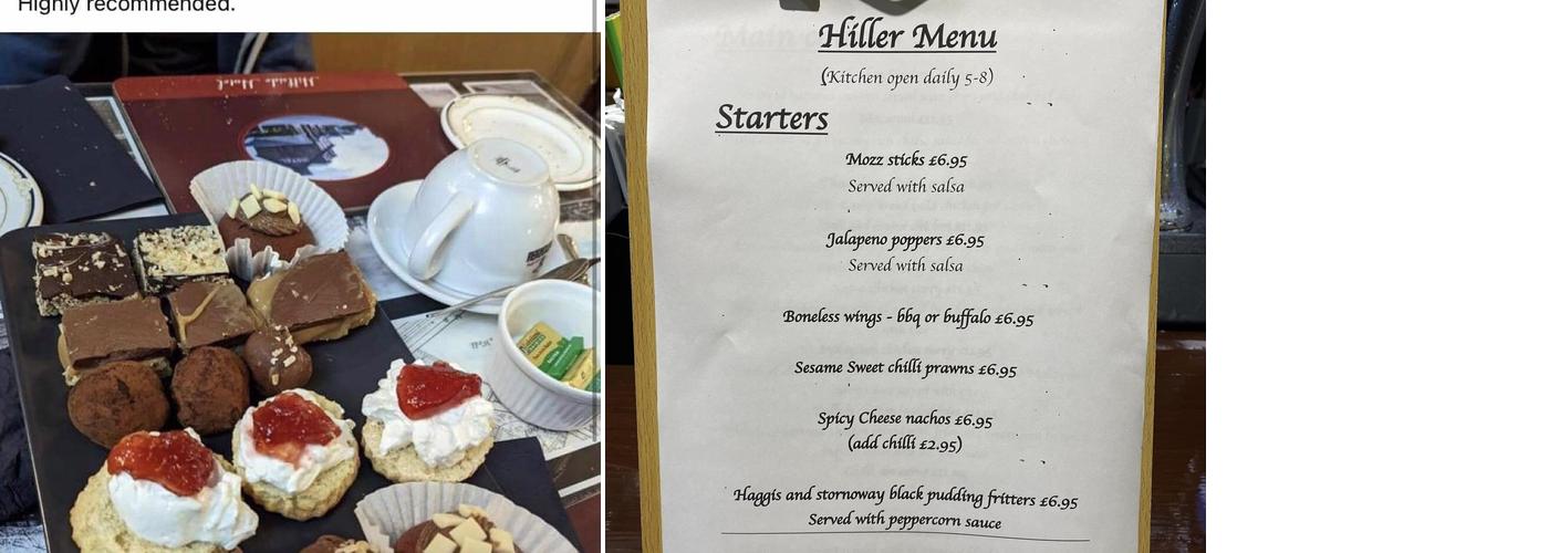 OYO The Hillside Hotel Menu