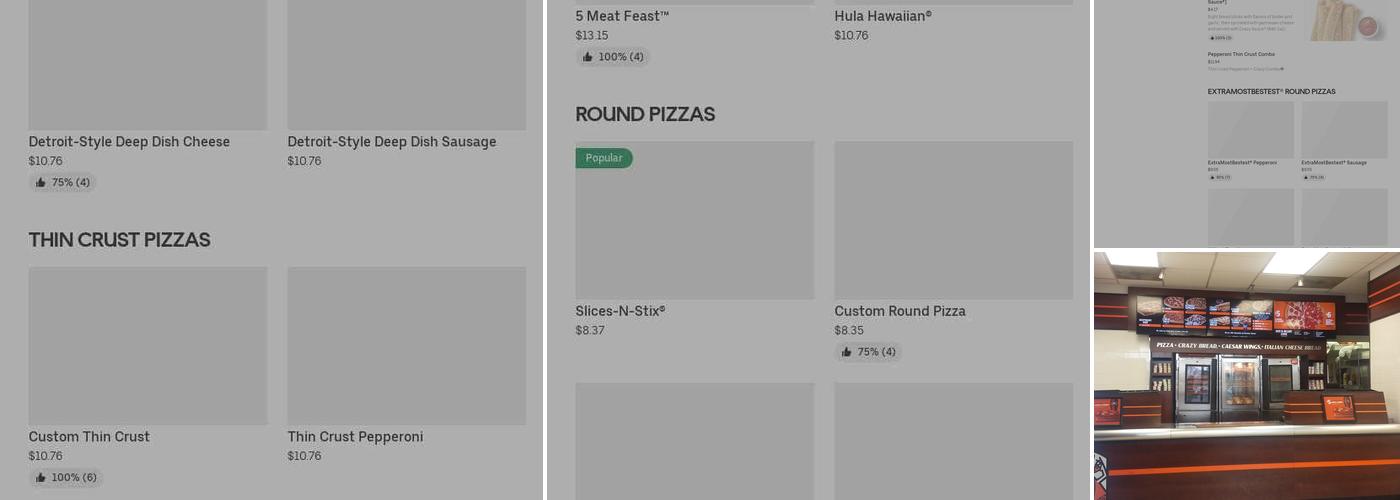 Little Caesars Pizza Menu