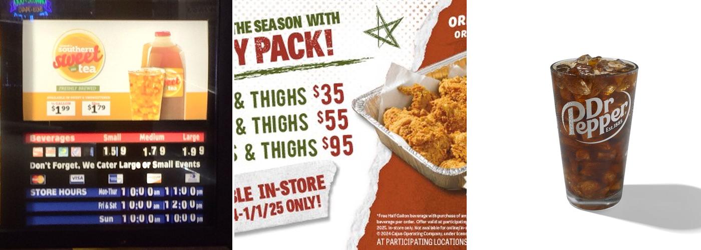 Church's Texas Chicken Menu