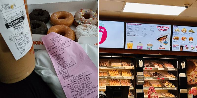 Dunkin' Menu