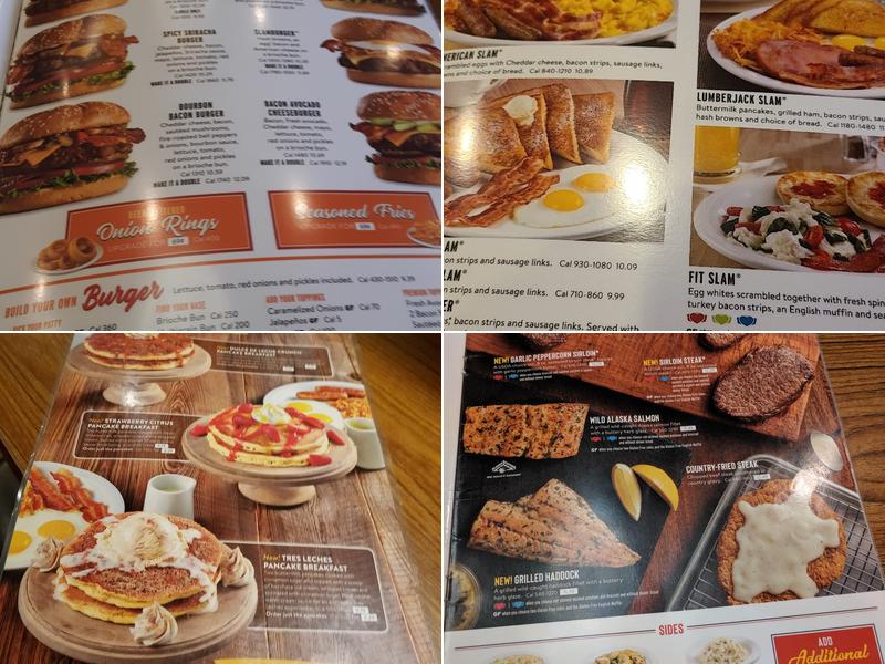 Denny's Menu