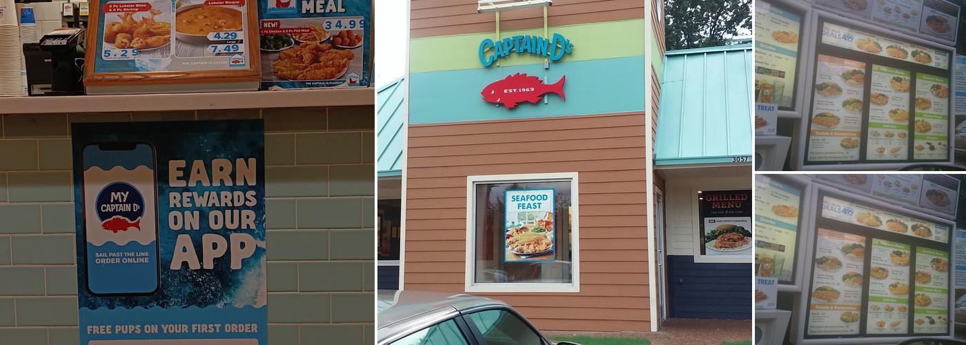 Captain D's Menu