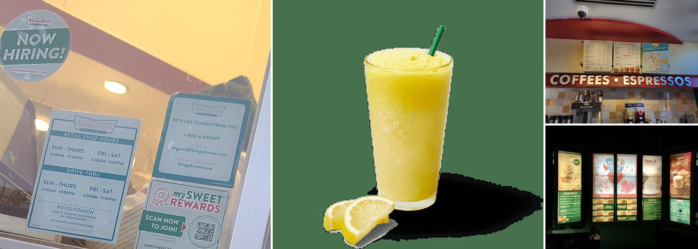 Krispy Kreme Menu