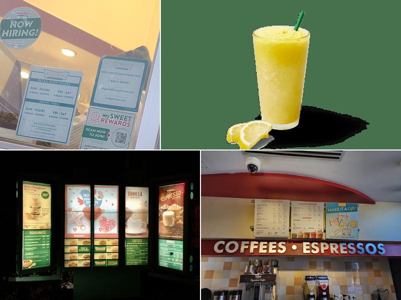 Krispy Kreme Menu