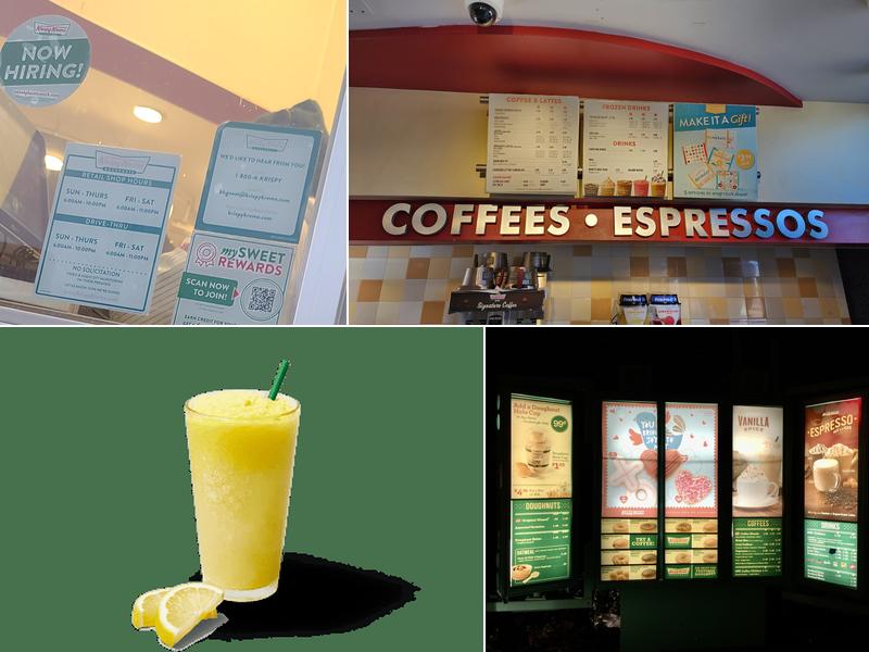 Krispy Kreme Menu