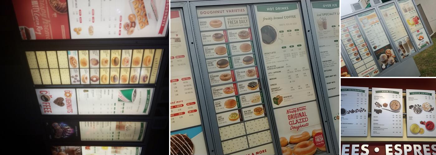 Krispy Kreme Menu