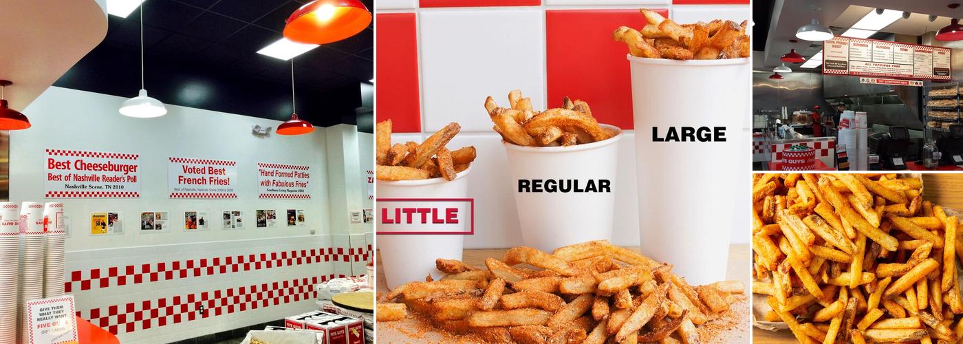 Five Guys Menu