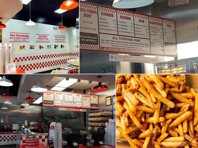 Five Guys Menu