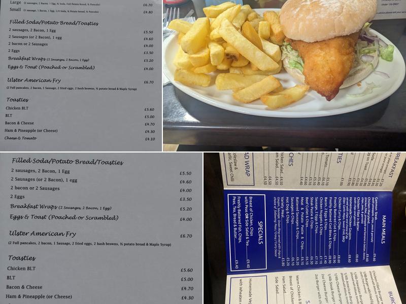 Silver Lounge Cafe Menu