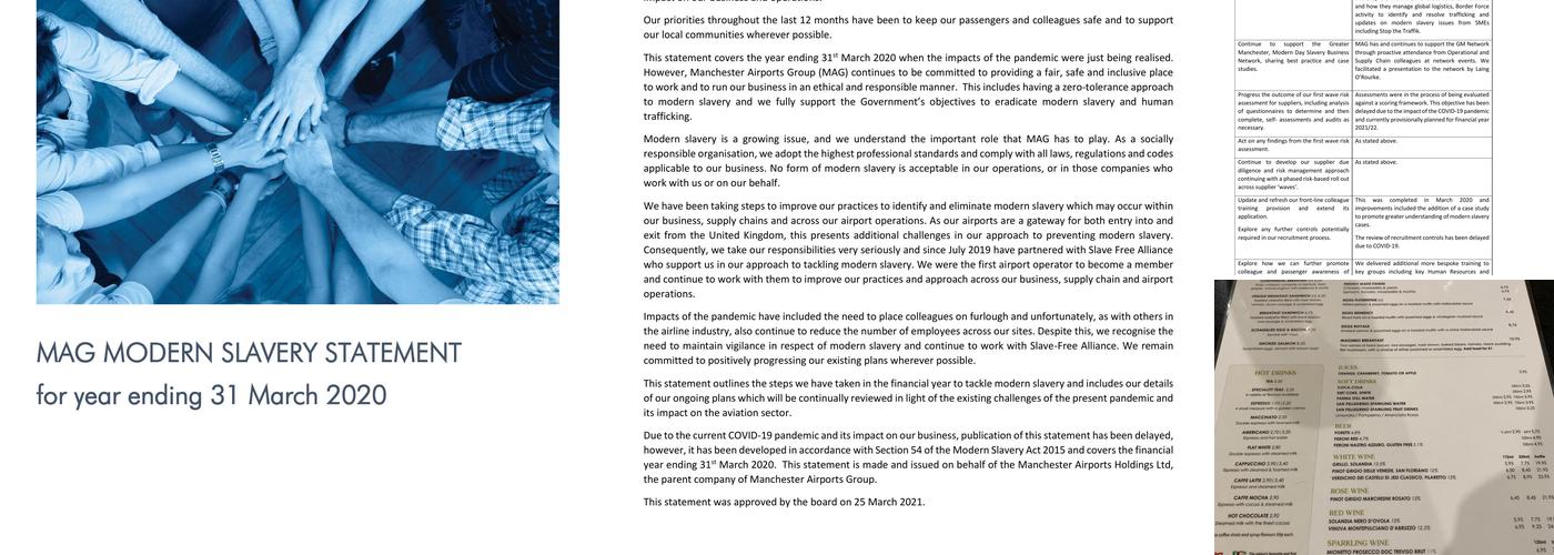 Trattoria Milano Menu