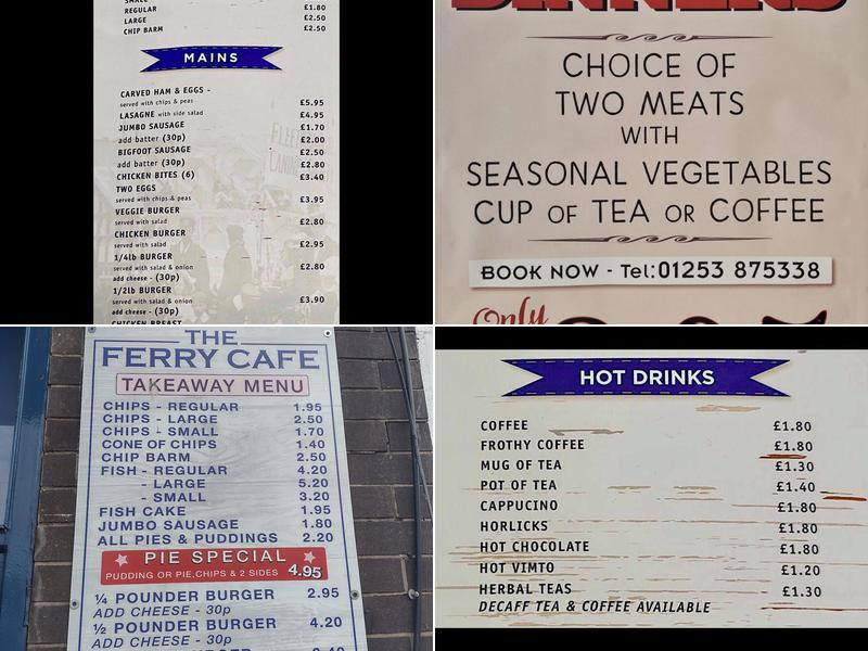 Ferry Café Menu