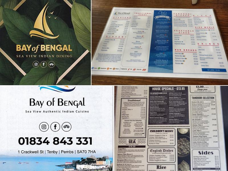 The Bay Of Bengal Menu