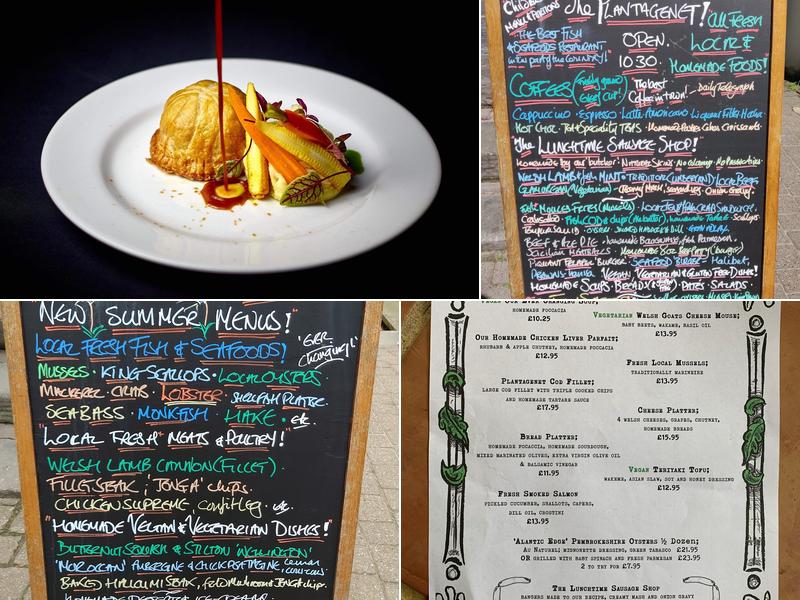 Plantagenet House Menu