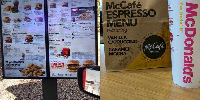 McDonald's Menu