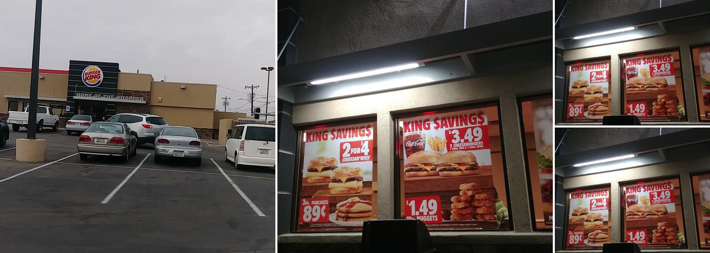 Burger King Menu