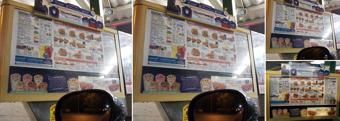 Sonic Drive-In Menu