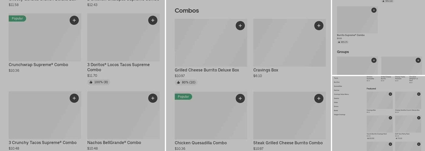 Taco Bell Menu