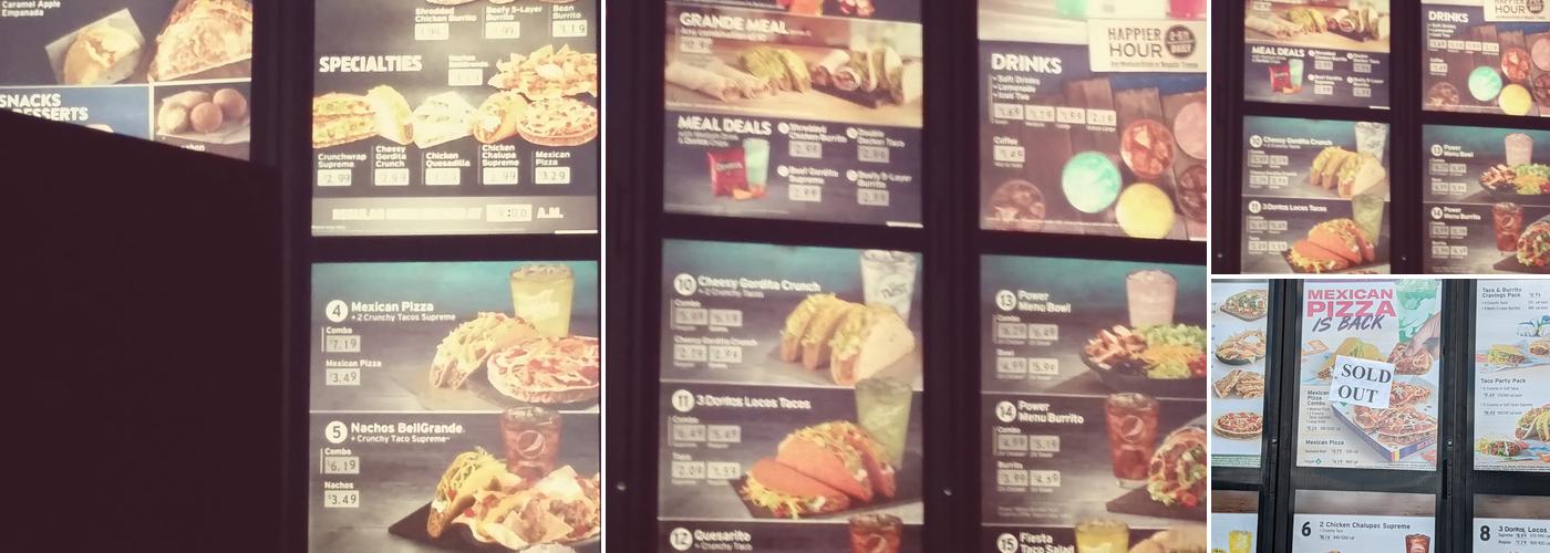 Taco Bell Menu