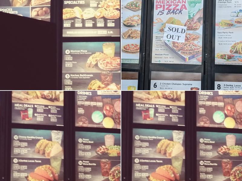 Taco Bell Menu