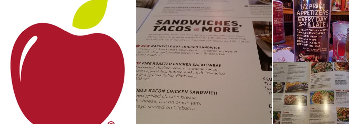 Applebee's Grill + Bar Menu