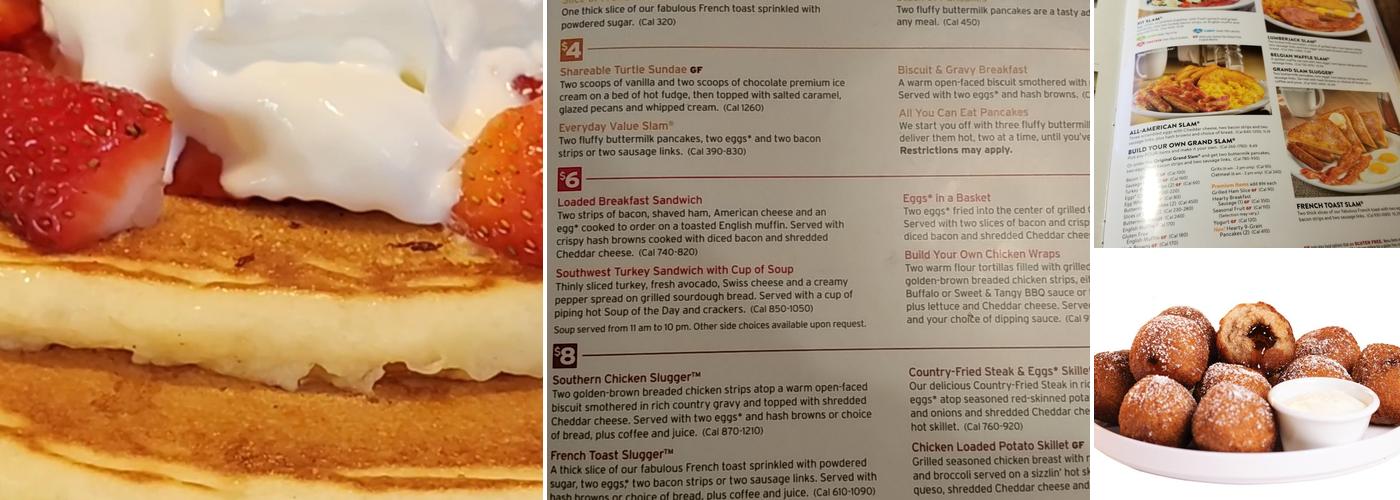 Denny's Menu