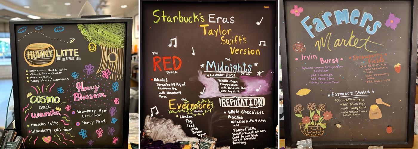 Starbucks Coffee Company Menu