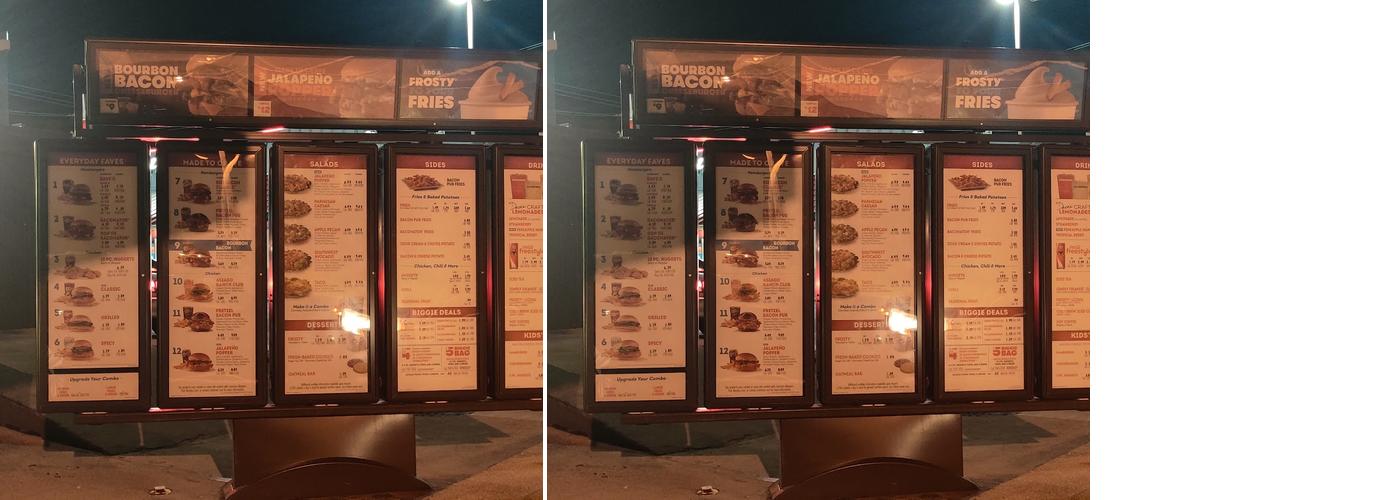 Wendy's Menu
