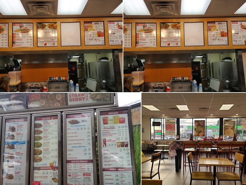 Wendy's Menu