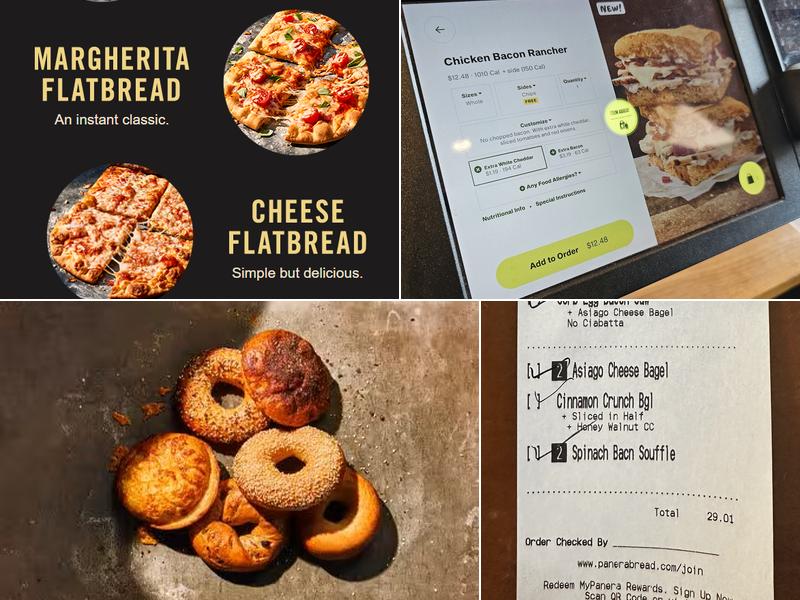 Panera Bread Menu