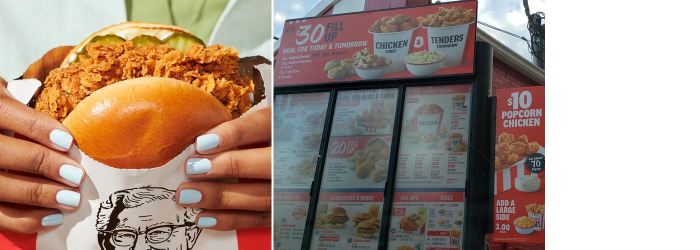 KFC Menu