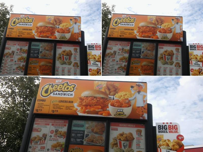KFC Menu