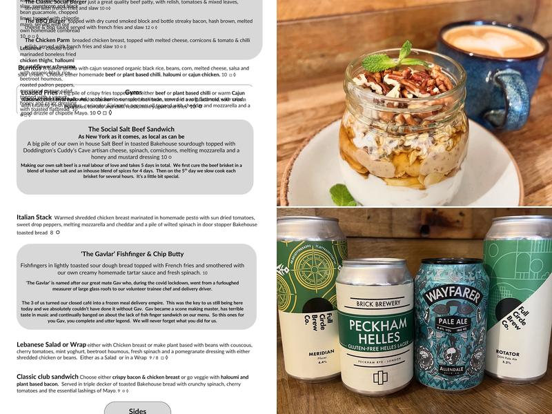 One Kitchen & Social Menu