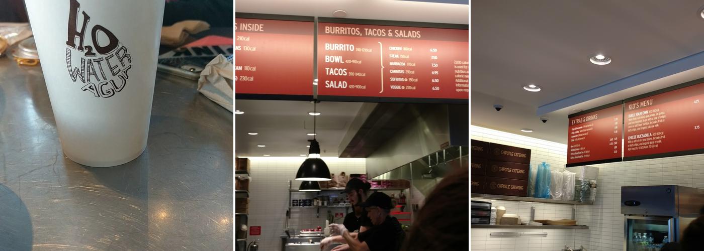Chipotle Mexican Grill Menu