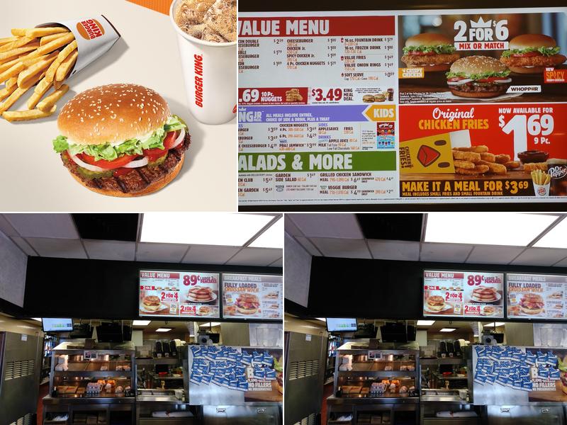 Burger King Menu