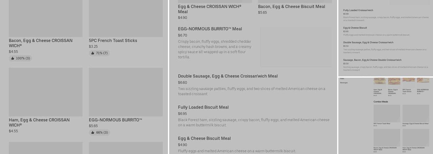 Burger King Menu