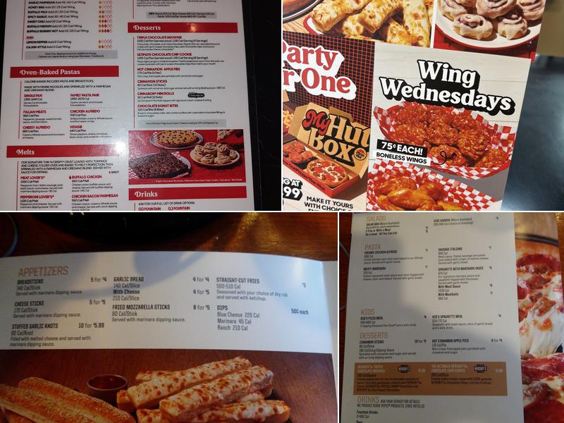 Pizza Hut Menu