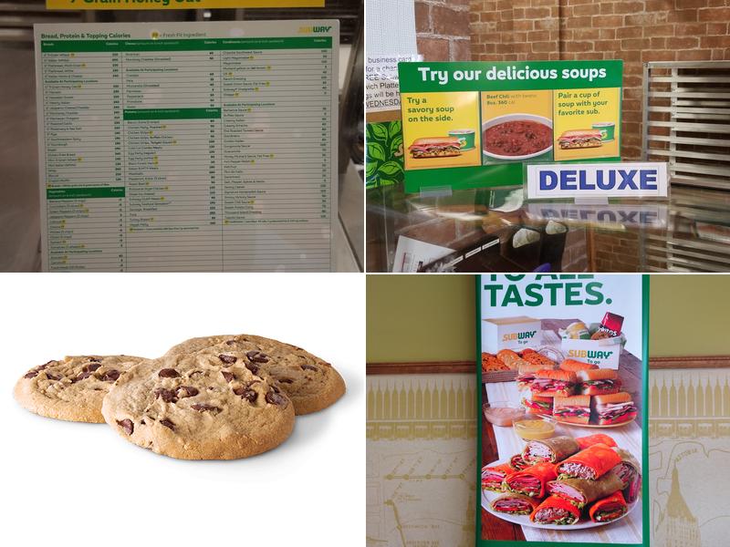 Subway Menu