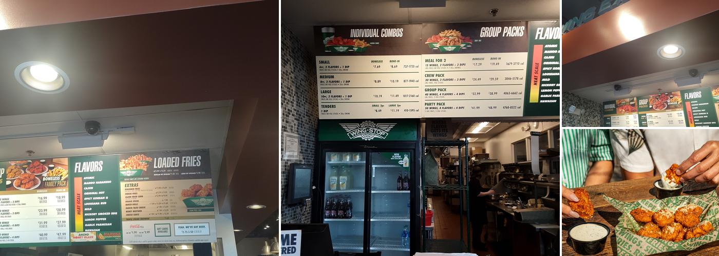 Wingstop Menu